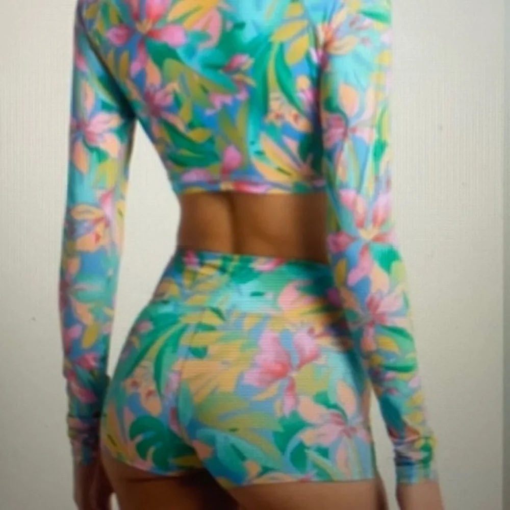 NWT BILLABONG Tropic Daze Rash guard set (XL) - Picture 5 of 8